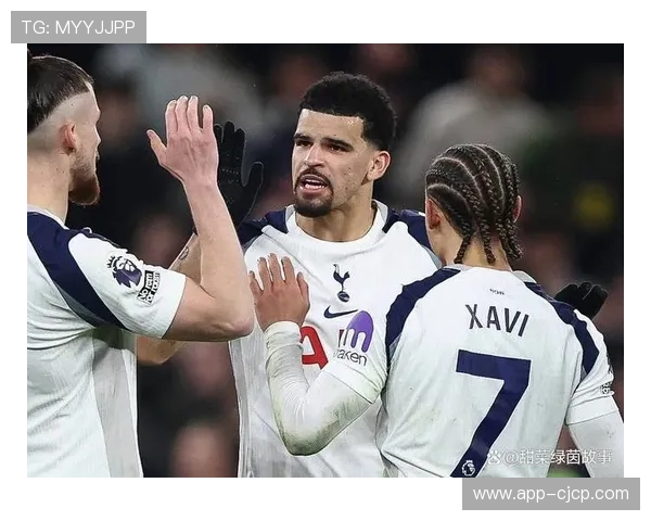 热刺2-2逼平曼城，索兰克梅开二度助主队下半场顽强扳平